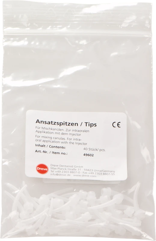 Packung 40 Stück transparent