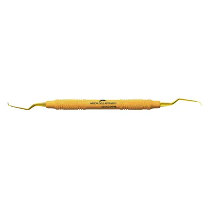 295434 - Gracey +3 - Access XP® SQUARED - Stück gelb, 5-6, anterior, Kunststoffgriff 295434 - Gracey +3 - Access XP® SQUARED - Stück gelb, 5-6, anterior, Kunststoffgriff