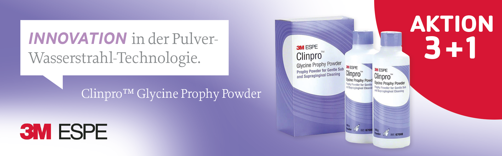 3M™ Clinpro™ Glycine Prophy Powder Art.-Nr 118547 