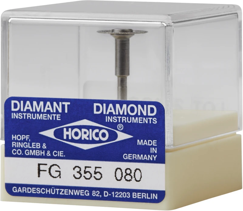 Stück doppelseitig, FG, Figur 355, 0,28 mm, ISO 080