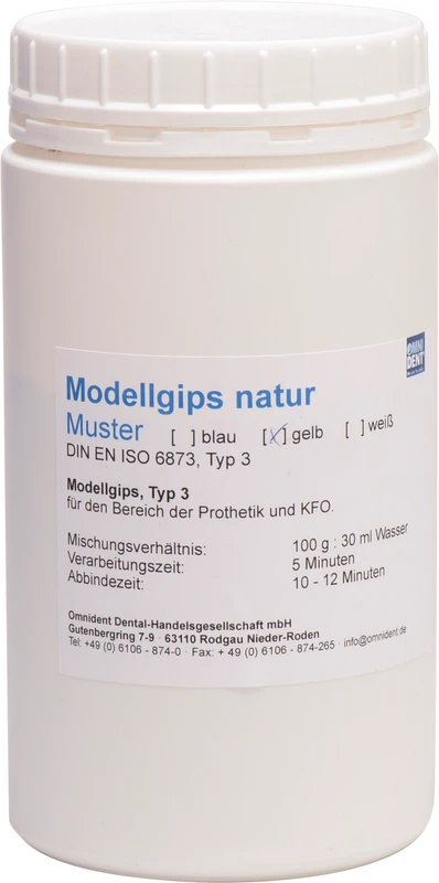 Muster 1 kg gelb Muster 1 kg gelb