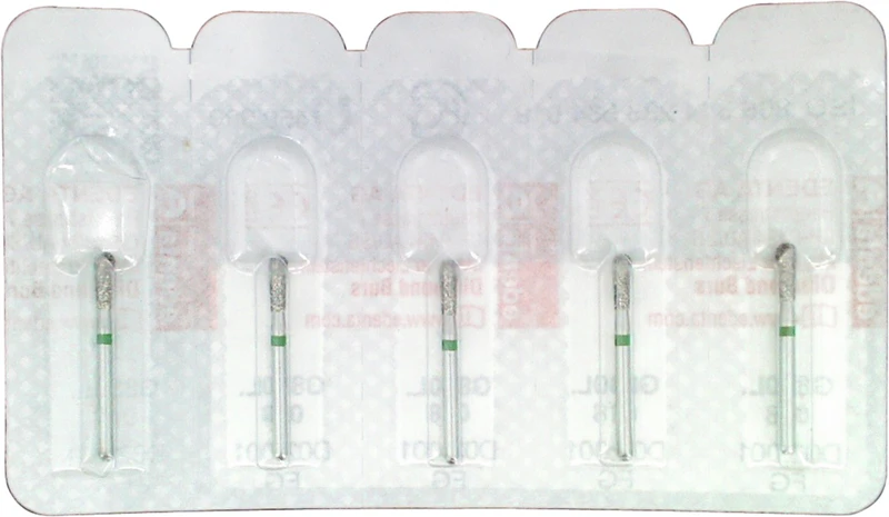 Packung 5 Stück grün ISO 018 Packung 5 Stück grün ISO 018