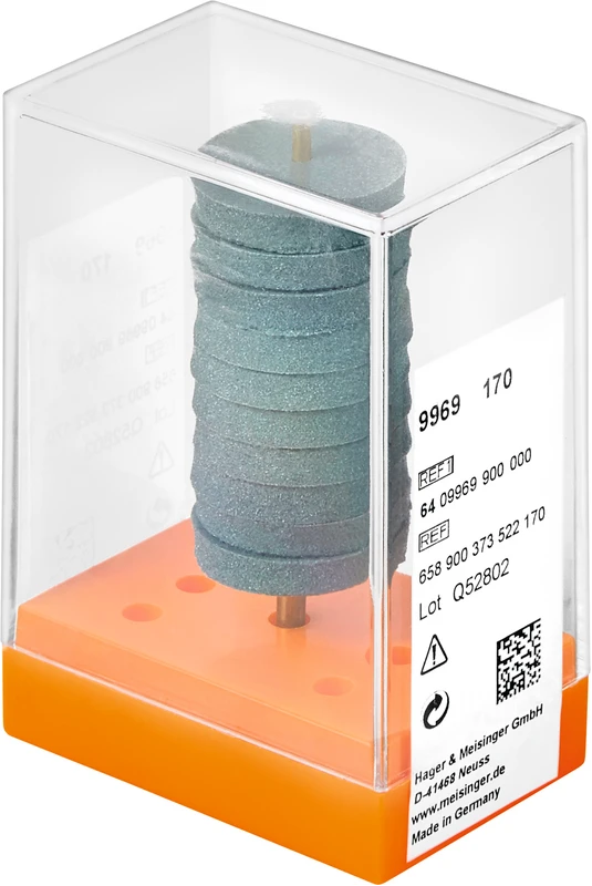 Packung 10 Stück unmontiert, grün, Figur 373, 3 mm, ISO 170