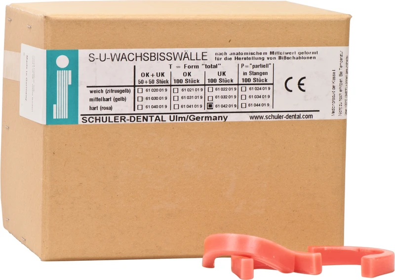 Packung 100 Bögen rosa, UK, hart, Form T Packung 100 Bögen rosa, UK, hart, Form T