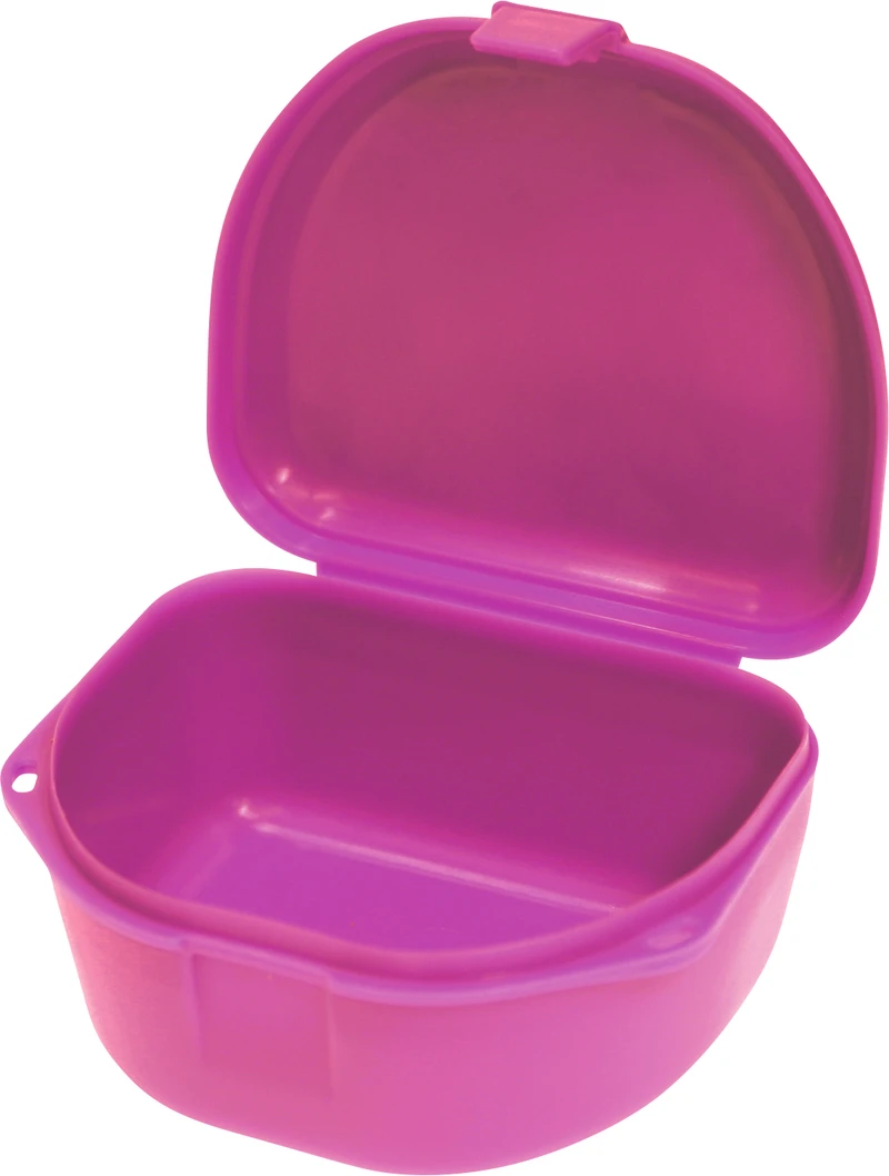 95810 - Schienen/Retainerboxen - Packung 12 Stück tief, neonpink
