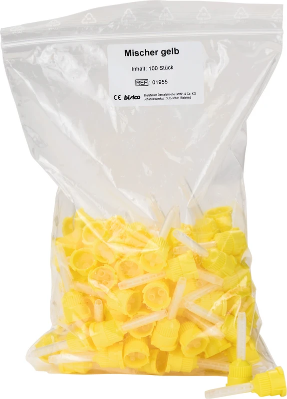 Packung 100 Stück gelb
