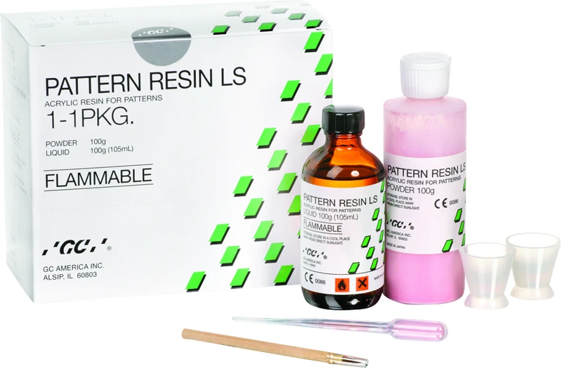 Packung 100 g Pulver, 105 ml Flüssigkeit, 2 Anmischbecher, 1 Pinsel No. 4, 1 Pipette Packung 100 g Pulver, 105 ml Flüssigkeit, 2 Anmischbecher, 1 Pinsel No. 4, 1 Pipette