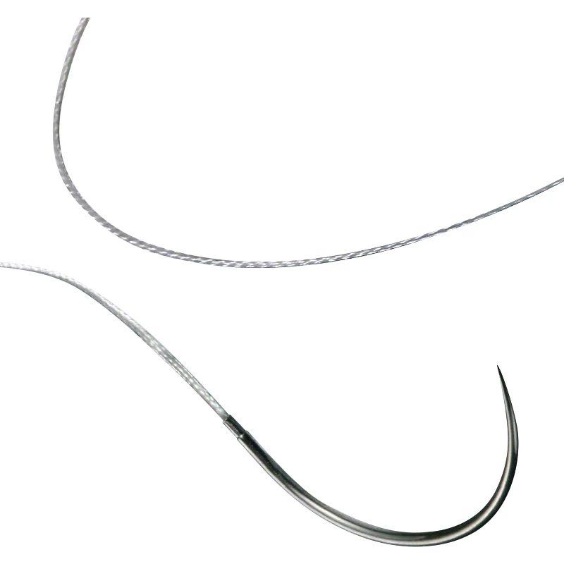 Packung 36 Stück ungefärbt, 45 cm, DS19, 3/8 Kreis, schneidend, 19 mm, USP 5/0 Packung 36 Stück ungefärbt, 45 cm, DS19, 3/8 Kreis, schneidend, 19 mm, USP 5/0