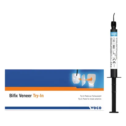 Spritze 2,5 g Try-in Paste bright Spritze 2,5 g Try-in Paste bright