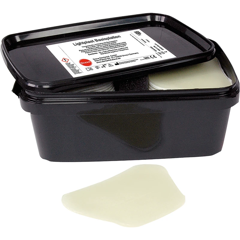 Packung 50 OK-Kunststoff-Basisplatten natur Packung 50 OK-Kunststoff-Basisplatten natur