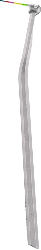 Stück Edelstahl, silber