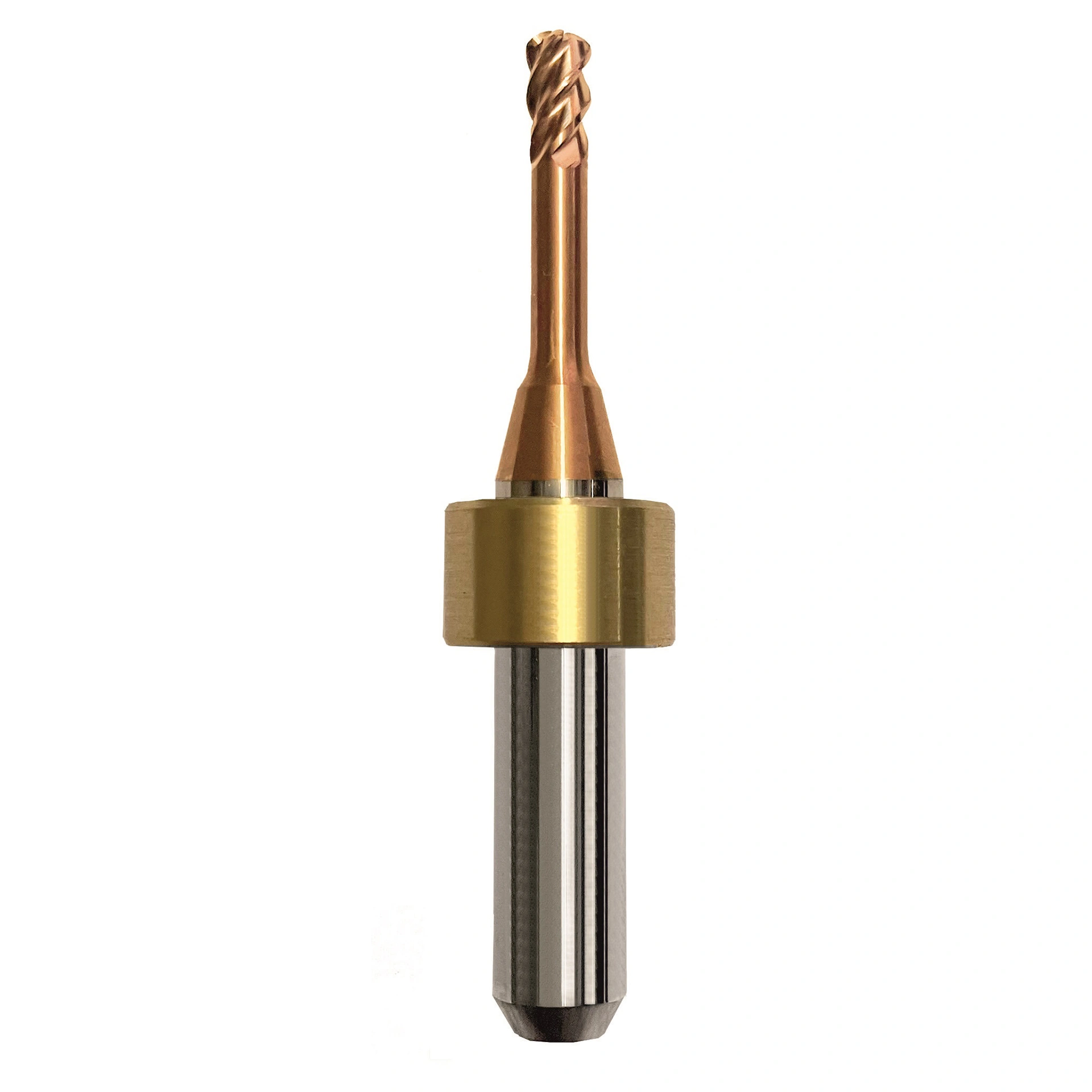  Stück Torus, Vierschneider, rot, Kopf-Ø 3 mm, Schaft-Ø 6 mm, GL: 45 mm 