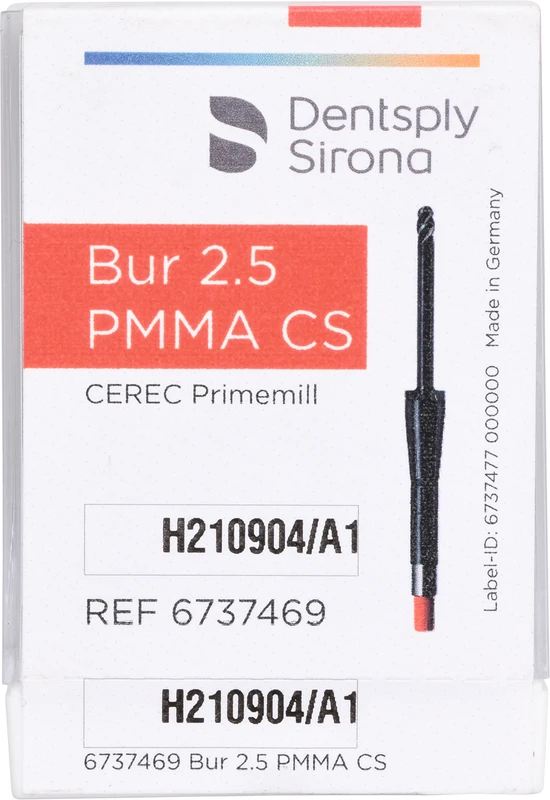 Packung 3 Stück rot, Ø 2,5 mm