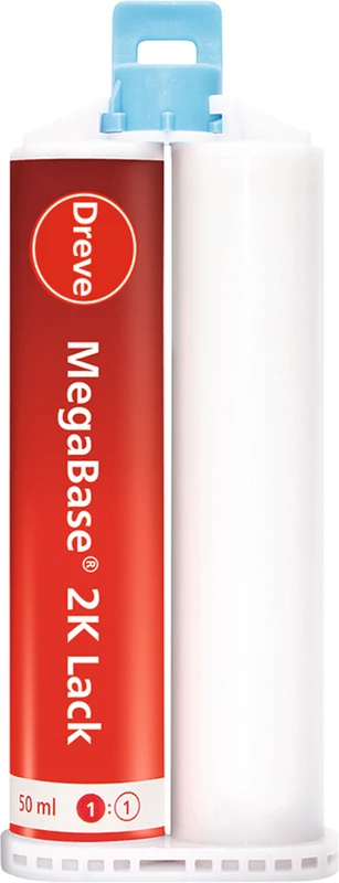 Packung 2 x 50 ml Doppelkartuschen 2K Lack farblos-transparent, Zubehör Packung 2 x 50 ml Doppelkartuschen 2K Lack farblos-transparent, Zubehör