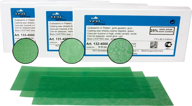 Packung 15 Stück fein geadert, 0,4 mm Packung 15 Stück fein geadert, 0,4 mm