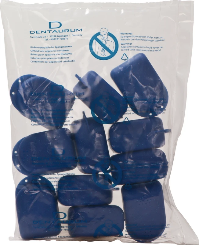 Packung 10 Stück blau, maxi