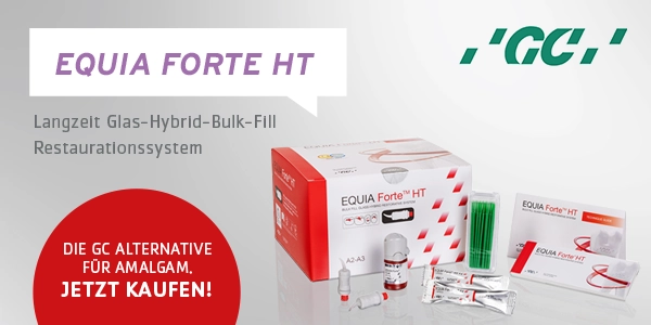 GC EQUIA Forte™ HT - Langzeit Glas-Hybrid-Bulk-Fill Restaurationssystem GC EQUIA Forte™ HT