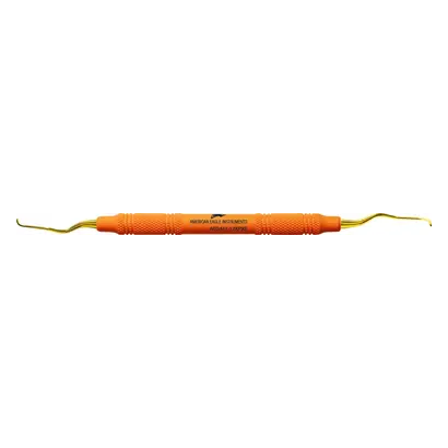 Stück orange, 11-12, posterior, mesial, Kunststoffgriff Stück orange, 11-12, posterior, mesial, Kunststoffgriff