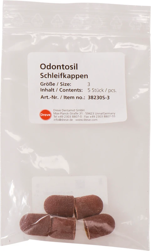 Packung 5 Stück rund Ø 14,5 mm, Größe 1 für Träger D38230T1