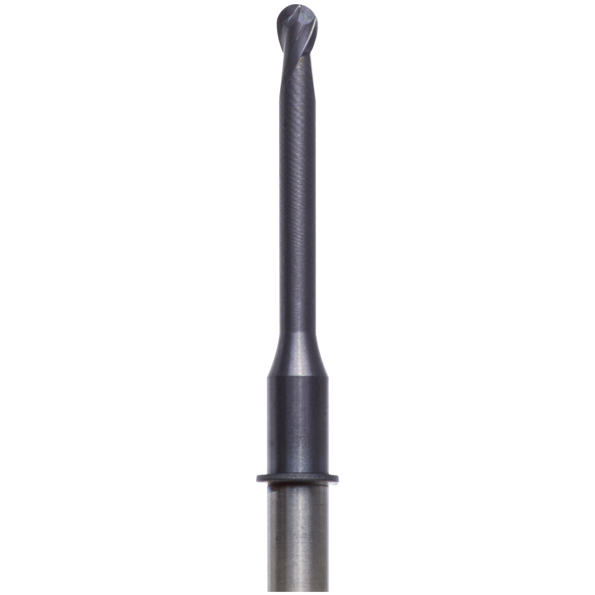  Stück diamantbeschichtet, Kopf-Ø 2 mm, Schaft-Ø 3 mm, GL: 35 mm 