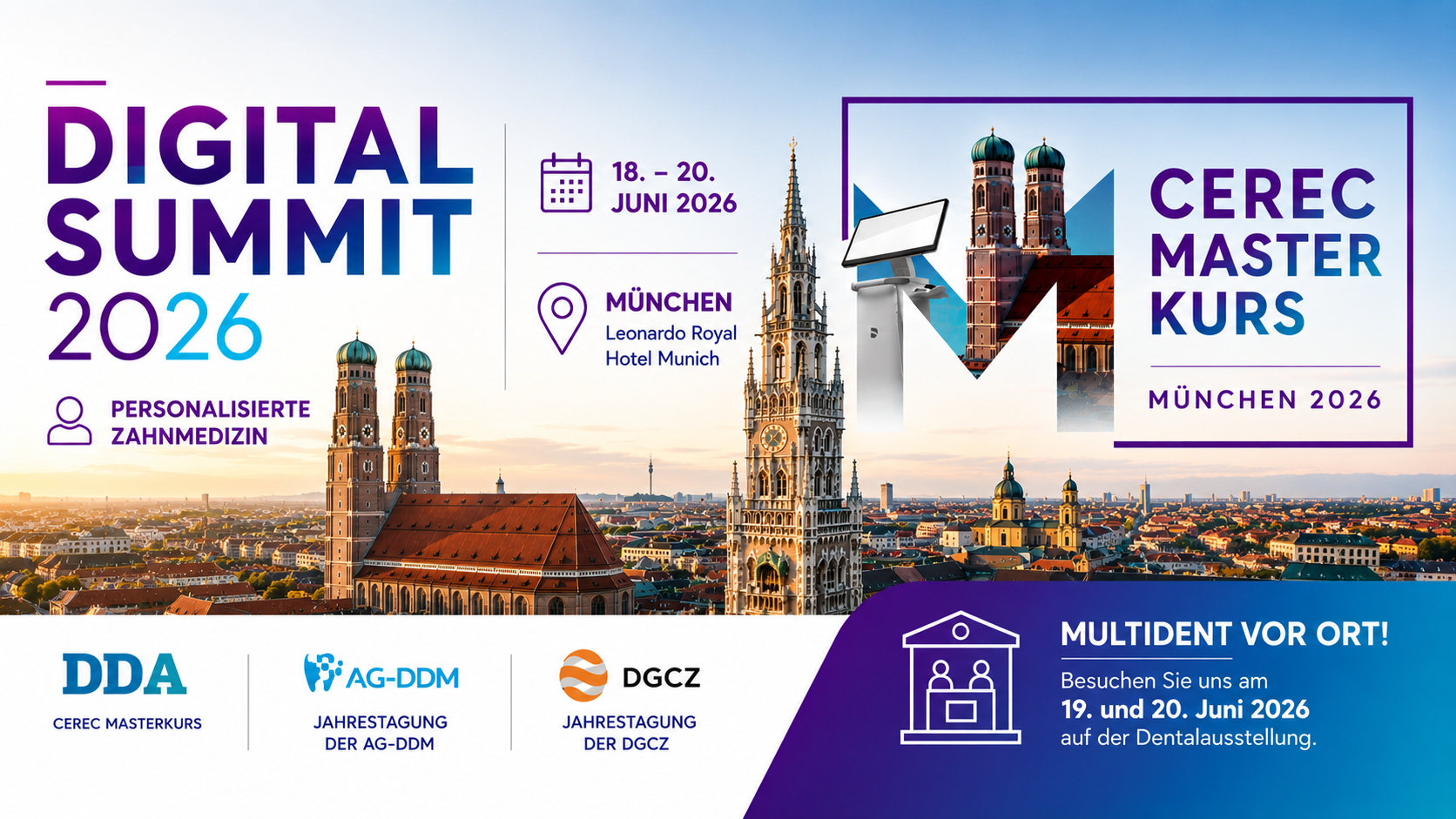Digital Summit 2026 in München: Personalisierte Zahnmedizin erleben
