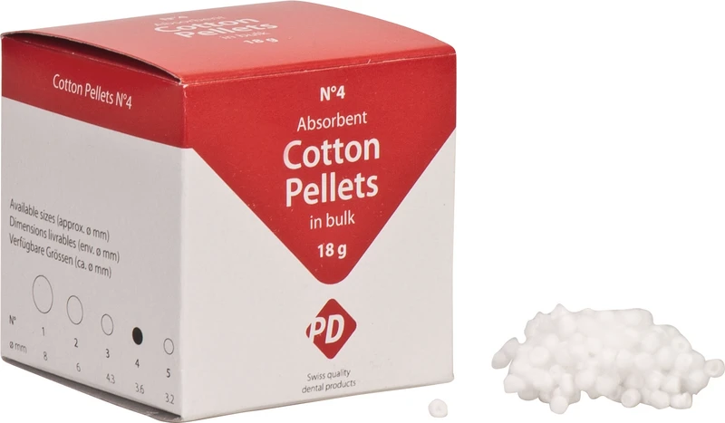 Bulkpackung 18 g Ø 3,6 mm, Größe 4