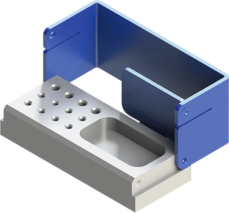 Stück blau, für 14 Löcher (7 x RA, 7 x FG)