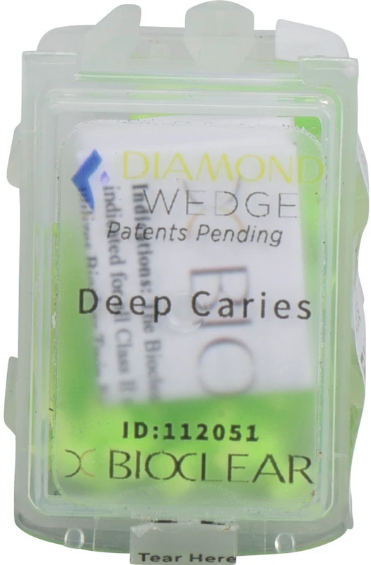 Packung 50 Stück deep caries, grün Packung 50 Stück deep caries, grün