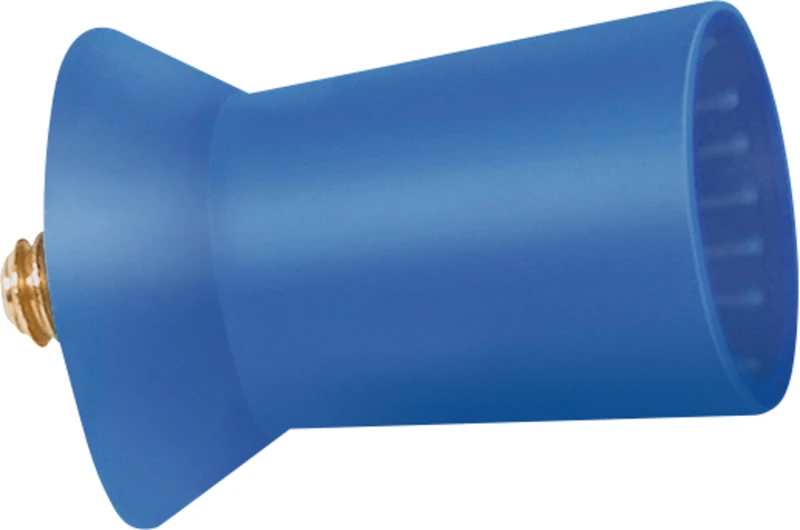 Packung 24 Stück blau, Kelch, aufschraubbar, weich