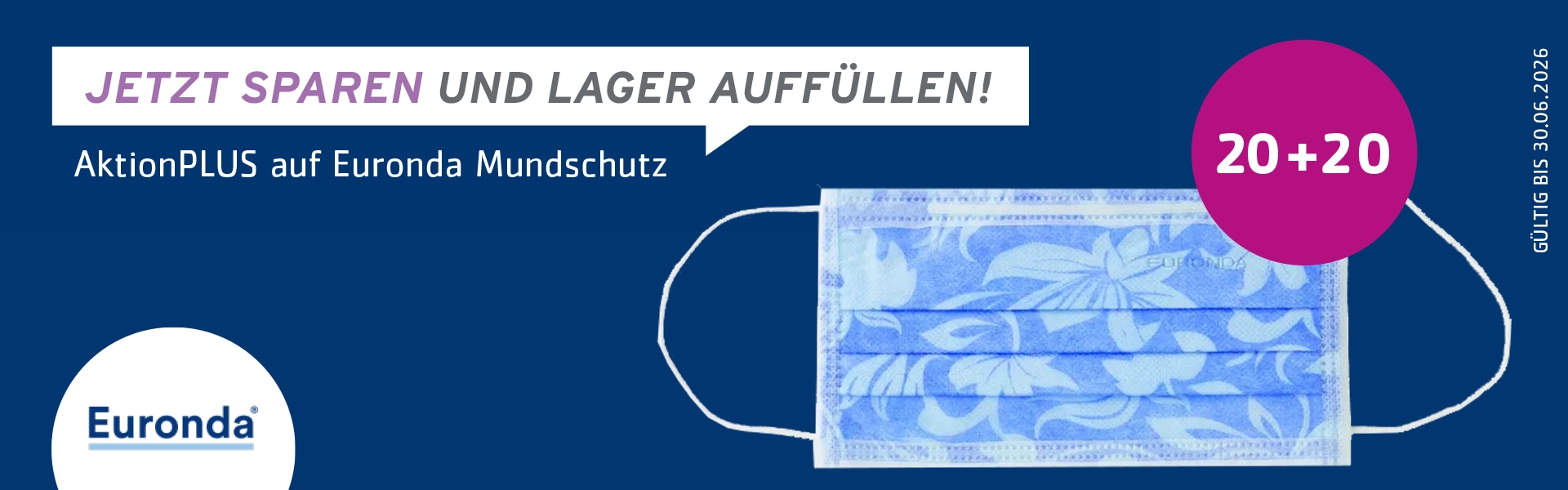 Euronda Mundschutz 20 + 20