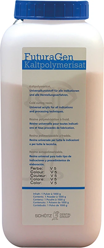 Flasche 1 kg Pulver rosa