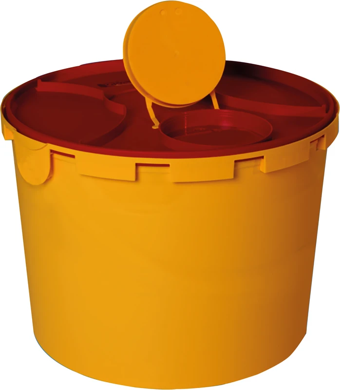 Stück 11 Liter rund, gelb, 220 mm Stück 11 Liter rund, gelb, 220 mm