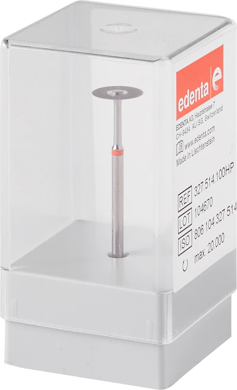 Stück rot fein, HP, Figur 327, 0,13 mm, ISO 100 Stück rot fein, HP, Figur 327, 0,13 mm, ISO 100