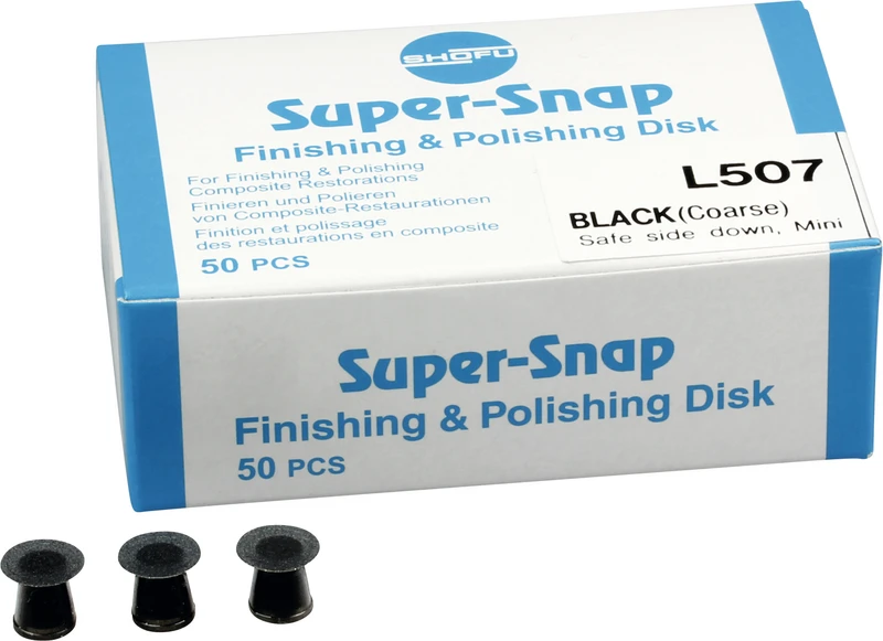 Nachfüllpackung 50 Scheiben, schwarz, Körnung grob, mini