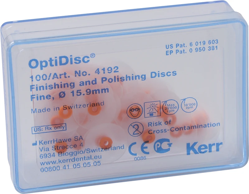 Nachfüllpackung 100 Stück unmontiert, orange fein, Ø 15,9 m