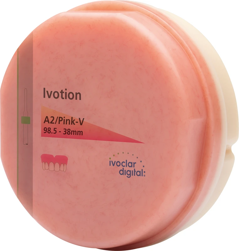 Stück Ø 98,5 mm, H 38 mm, A2/Pink-V, OK Stück Ø 98,5 mm, H 38 mm, A2/Pink-V, OK
