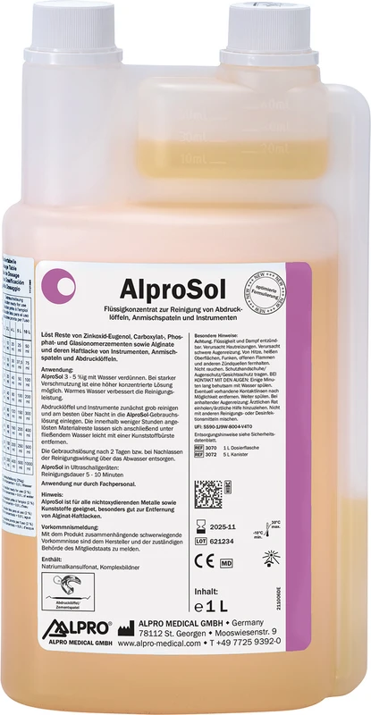 Dosierflasche 1 Liter, orange Dosierflasche 1 Liter, orange