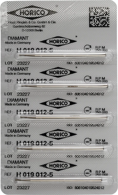 Stück 5 Stück HP, Figur 019, 3 mm, ISO 012 Stück 5 Stück HP, Figur 019, 3 mm, ISO 012