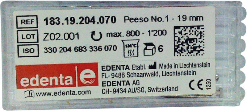 Packung 6 Stück 19 mm ISO 070