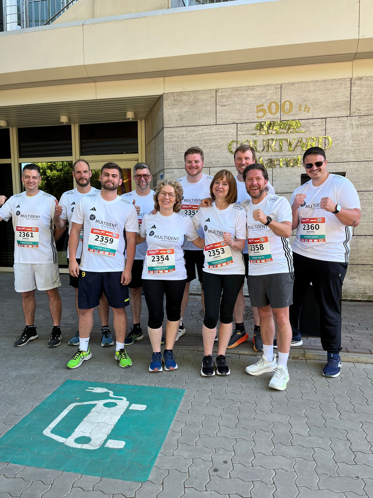 Gemeinsam unterwegs beim B2Run Hannover