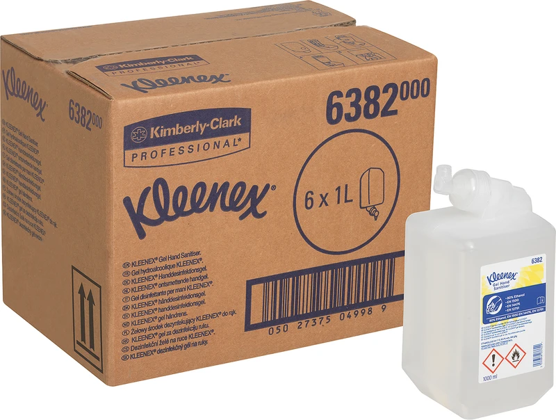 Karton 6 x 1 Liter Kartusche mit Alkohol