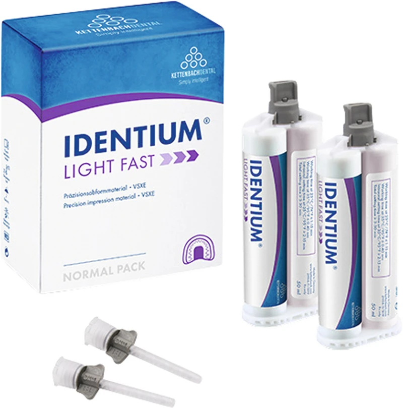 Packung 2 x 50 ml Doppelkartusche Light Fast, 8 Mischkanülen Packung 2 x 50 ml Doppelkartusche Light Fast, 8 Mischkanülen