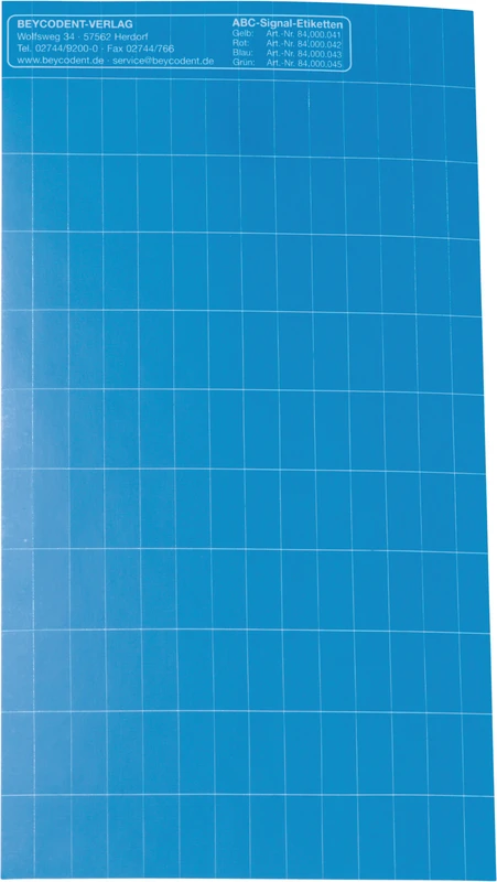 Packung 1000 Stück blau Packung 1000 Stück blau
