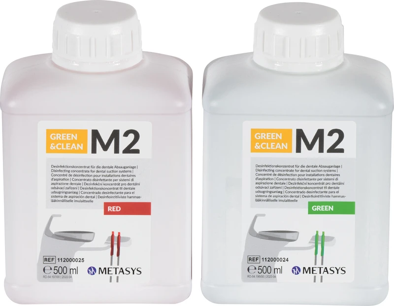 Nachfüllpackung 2 x 500 ml Flasche (rot, grün)