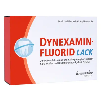 295788 - DYNEXAMINFLUORID LACK - Packung 5 ml Flasche inklusive Applikationstips