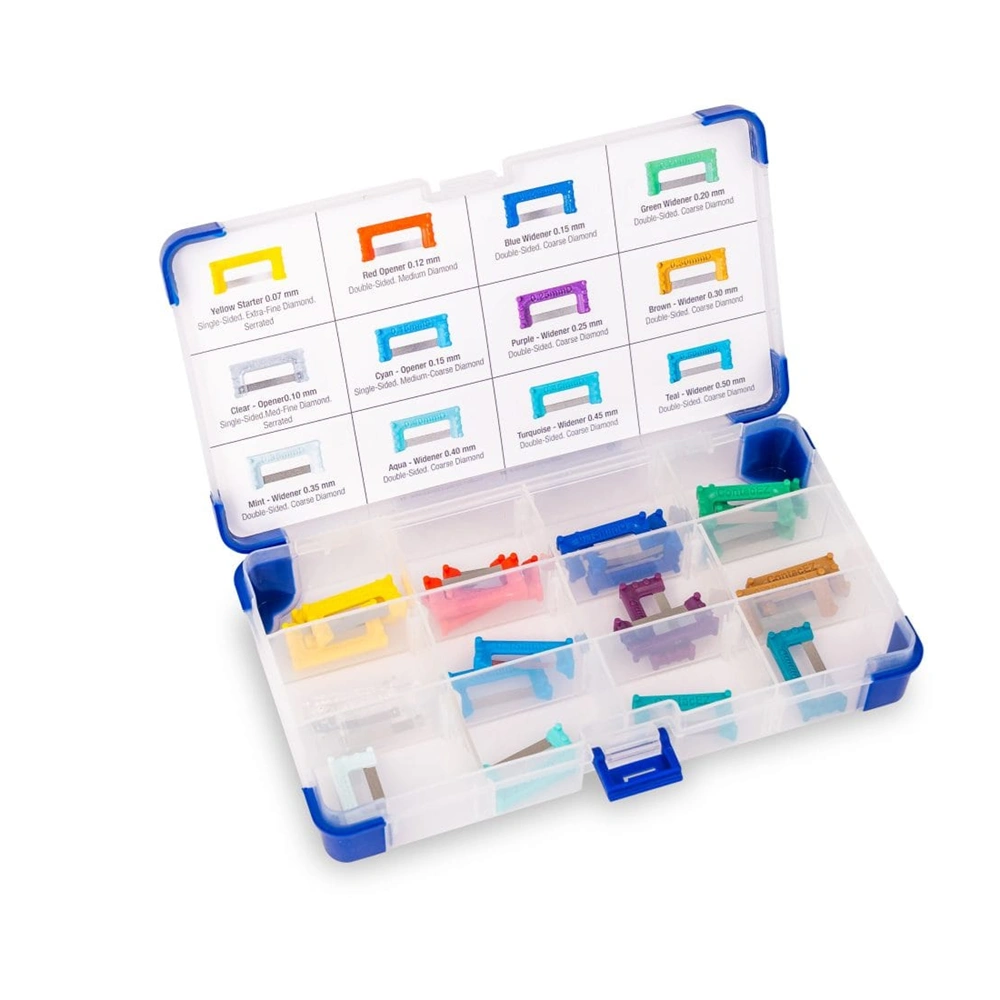 Packung 18 Stück (gelb, rot, blau, grün, weiß, hellblau, lila, gold)