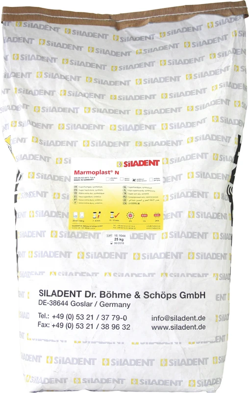 Sack 25 kg Superhartgips goldbraun