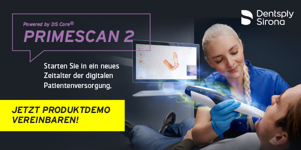 Primescan 2 - der innovative Intraoralscanner von Dentsply Sirona Intraoralscanner Primescan 2