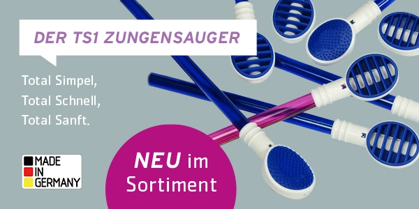 TS1 Zungensauger - Die Lösung für die Zahnarztpraxis TS1 Zungensauger