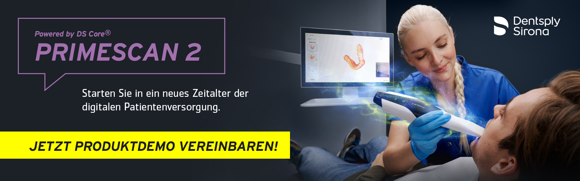 Primescan 2 - der innovative Intraoralscanner von Dentsply Sirona Dentsply Sirona Primescan 2